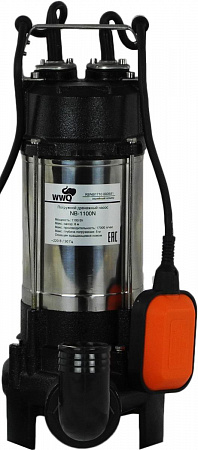 Дренажно-канализационный насос с режущим ножом WWQ NB-1500N
