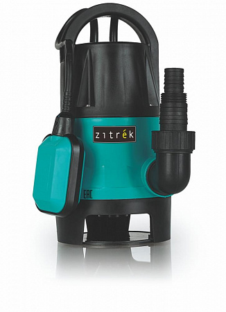 Насос дренажный Zitrek DWP-900P (грязевая, поплавок, 220В, 900Вт, пластик)